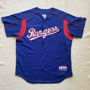 NWOT! Texas Rangers Jersey Baseball Shirt (MENS L)
